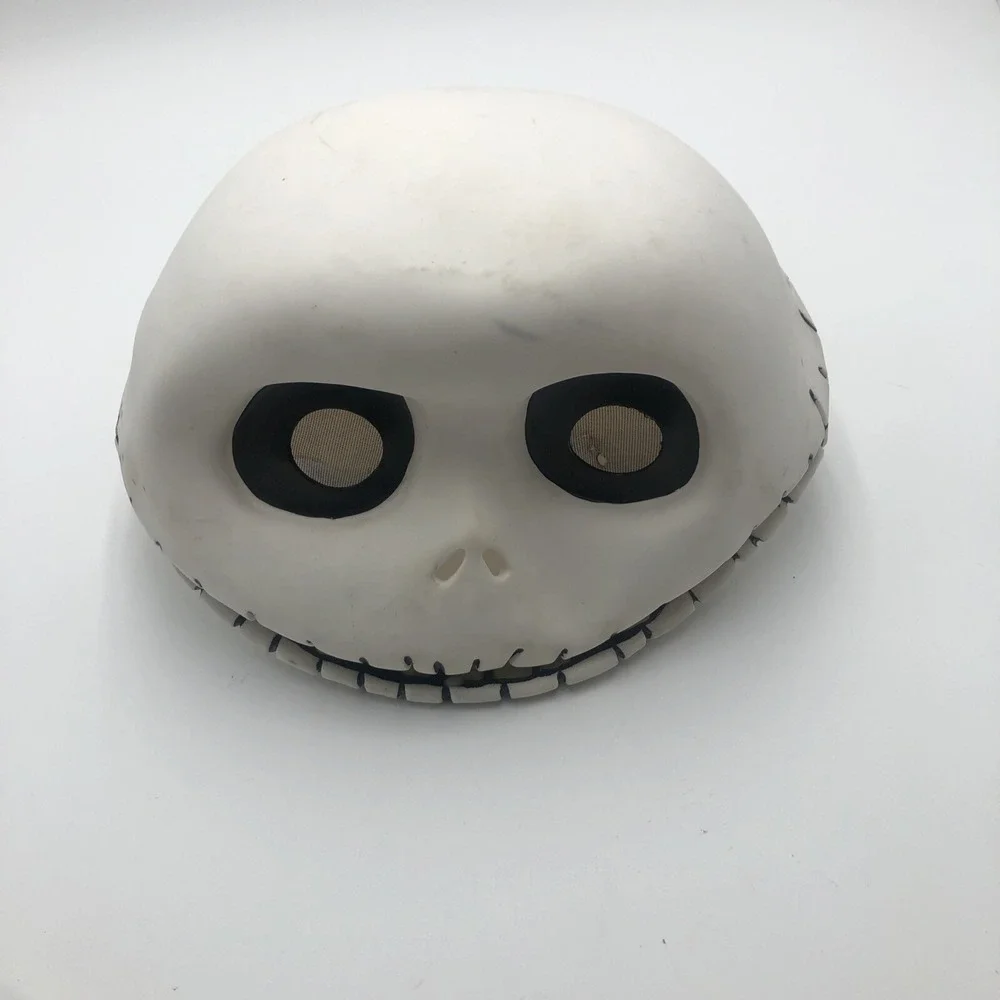 Nightmare Before Christmas‎ Disney Jack Skellington 2002 Halloween mask rubber